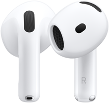 ฮาร์ดแวร์ AirPods 5, มุมมองด้านหน้าและด้านหลังที่แสดงให้เห็นถึงดีไซน์