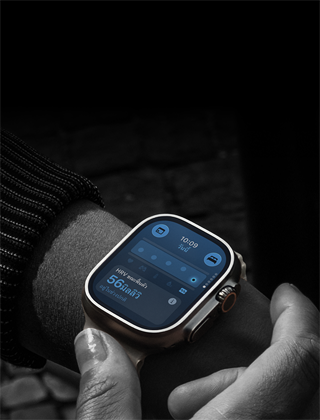 บุคคลหนึ่งใส่ Apple Watch Ultra 4 บนข้อมือ, สัญญาณชีพในเวลากลางวันคลาดเคลื่อนเล็กน้อย