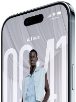 iPhone Air, ภายนอกด้านหน้า, ภายนอกด้านข้าง, จอภาพแบบหน้าจอทั้งหมดที่แสดงหน้าจอล็อค
