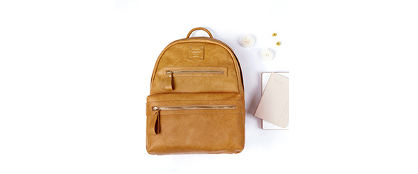 Monopoly Wanna be Office Leather Daily Backpack