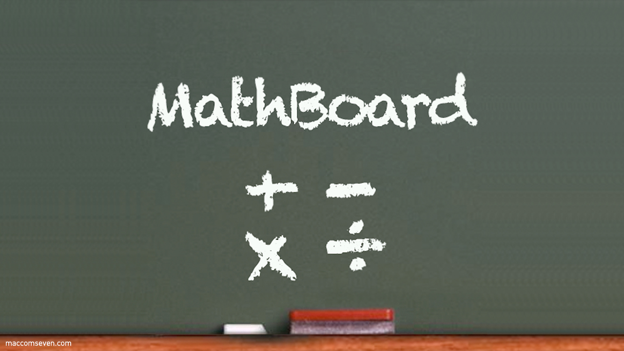 คณิตศาสตร์คิดในใจฝึกได้ง่ายๆ ด้วย MathBoard Addition