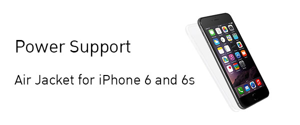 Power Support Air Jacket for iPhone 6 and 6s