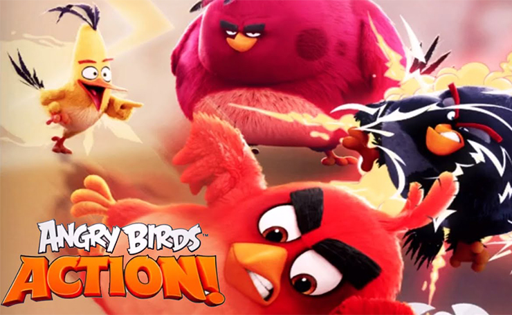 Angry Birds Action เกมสุดมันส์ของเจ้านกโกรธ