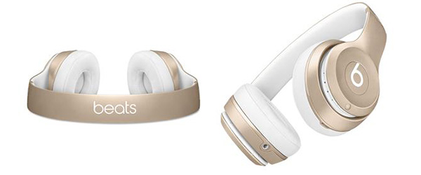 Beats Solo2 Wireless On-Ear Headphones – Gold
