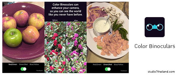 Color Binoculars ตัวช่วยสำหรับคนตาบอดสีให้เห็นภาพชัดขึ้น