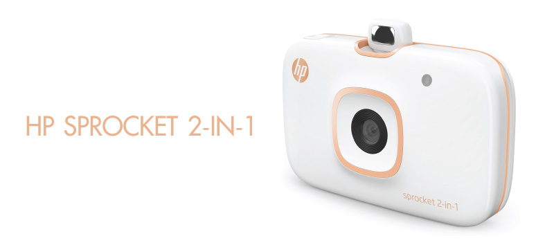 แบ่งปันโมเม้นสนุกๆรวดเร็วทันใจไปกับ HP SPROCKET 2-IN-1