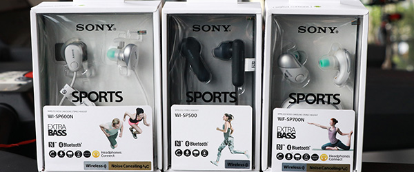 รีวิวหูฟัง SONY สายสปอร์ตต้องโดน SONY WF-SP700N, SONY WI-SP500, SONY WI-SP600N