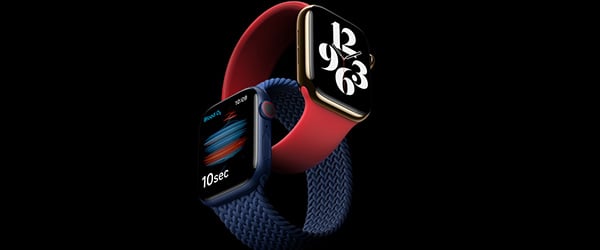 Apple Watch Series 6 ใหม่ล่าสุด ช่วยวัดระดับออกซิเจนในเลือดได้เร็วขึ้น ราคาไทยเริ่มต้น 13,400 บาท