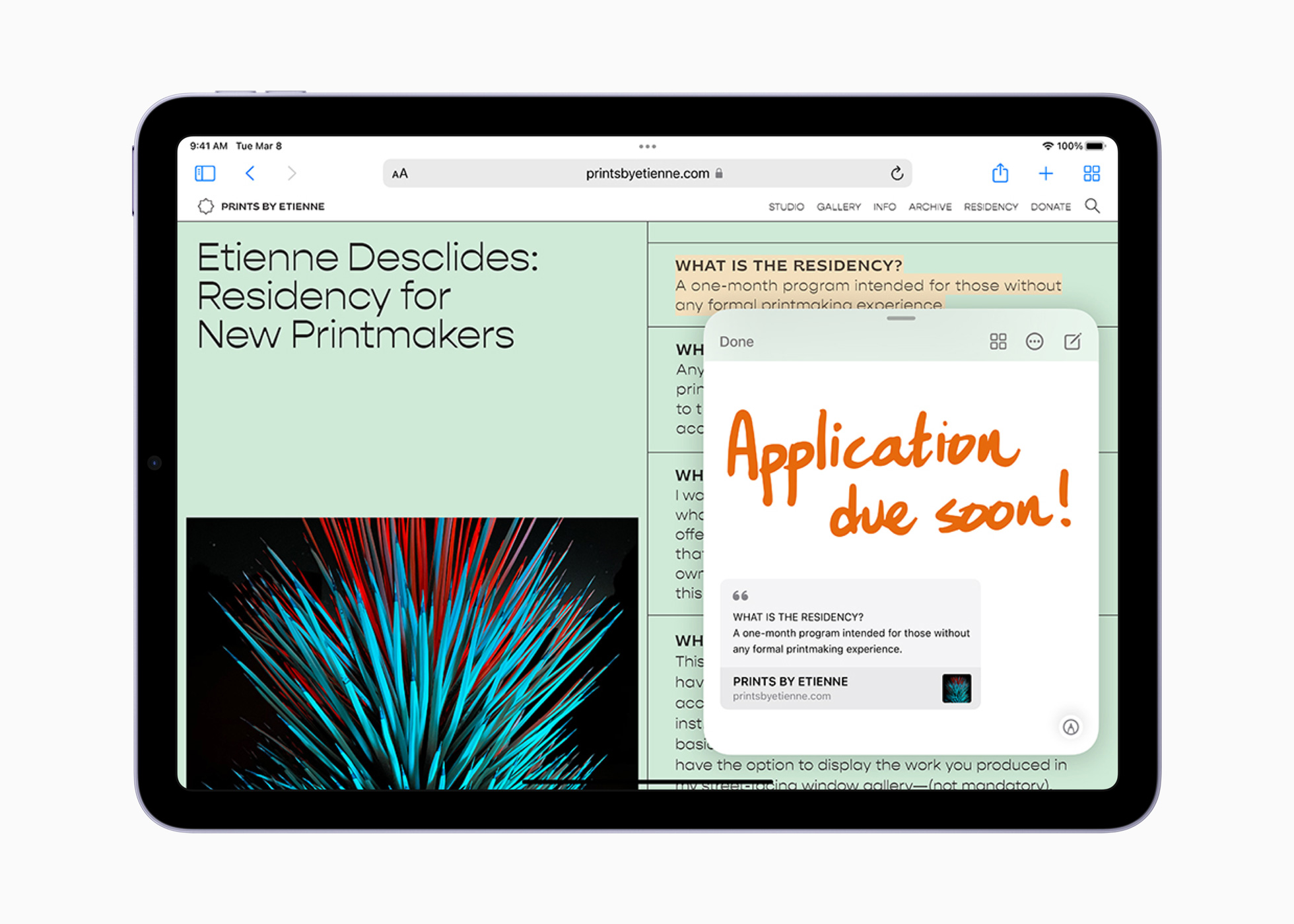 Apple เปิดตัว iPad Air M1 2022