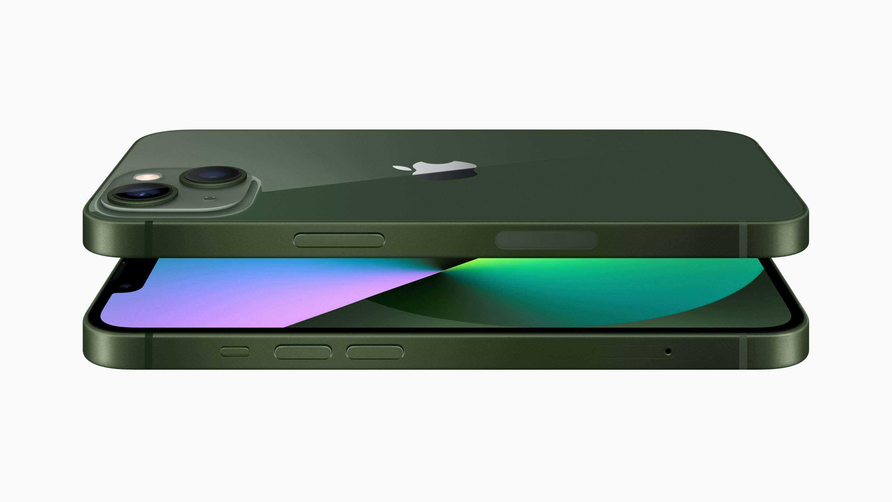 สีใหม่ iPhone 13 Pro สีเขียวอัลไพน์ และ iPhone 13 สีเขียว