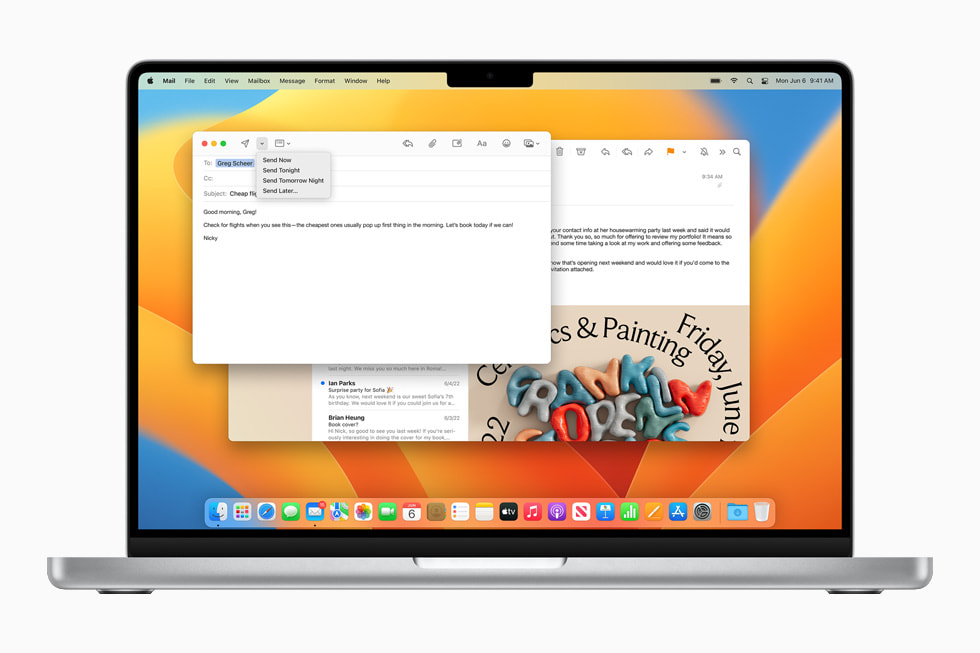 macOS Ventura เพิ่มเครื่องมือการทำงานที่ทรงพลัง และคุณสมบัติความต่อเนื่องใหม่ๆ ให้กับ Mac ซึ่งเป็นการยกระดับประสบการณ์การใช้งาน Mac ให้ดีขึ้นยิ่งกว่าครั้งไหนๆ