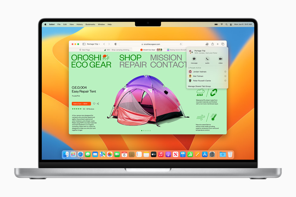 macOS Ventura เพิ่มเครื่องมือการทำงานที่ทรงพลัง และคุณสมบัติความต่อเนื่องใหม่ๆ ให้กับ Mac ซึ่งเป็นการยกระดับประสบการณ์การใช้งาน Mac ให้ดีขึ้นยิ่งกว่าครั้งไหนๆ