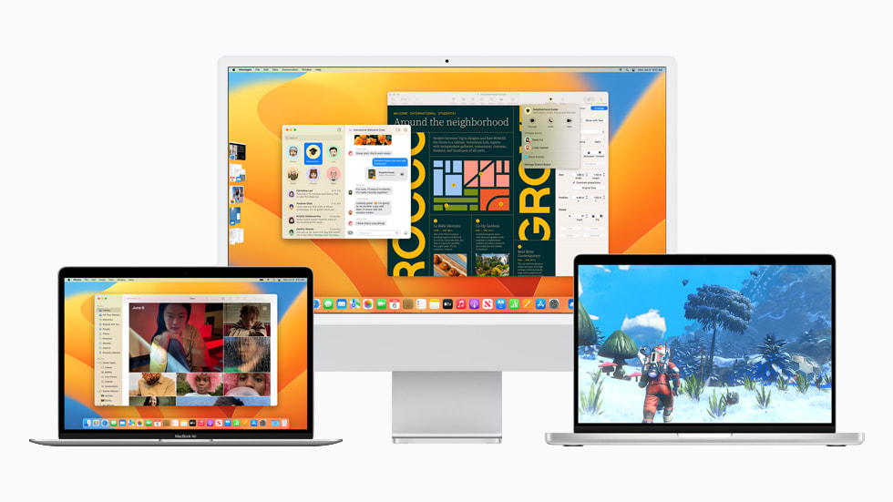 macOS Ventura เพิ่มเครื่องมือการทำงานที่ทรงพลัง และคุณสมบัติความต่อเนื่องใหม่ๆ ให้กับ Mac ซึ่งเป็นการยกระดับประสบการณ์การใช้งาน Mac ให้ดีขึ้นยิ่งกว่าครั้งไหนๆ