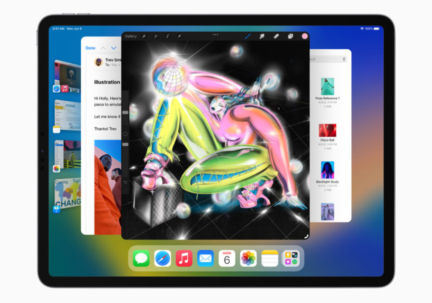 iPadOS 16 เพิ่มความเก่งกาจของ iPad ให้เหนือระดับด้วยคุณสมบัติใหม่ด้านประสิทธิภาพและการทำงานร่วมกันอันทรงพลัง