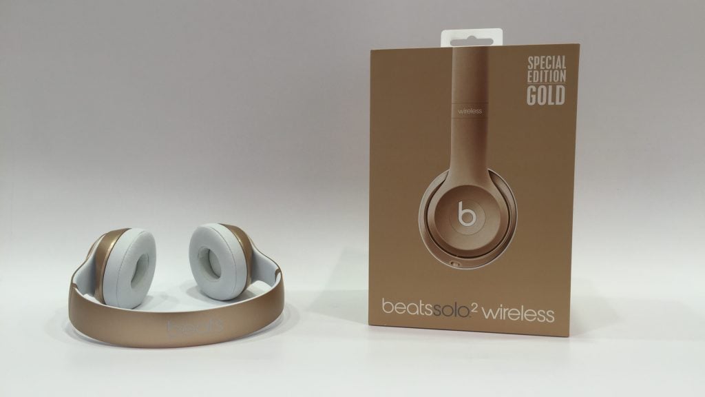 Beats Solo2 Wireless On-Ear Headphones – Gold | Studio7