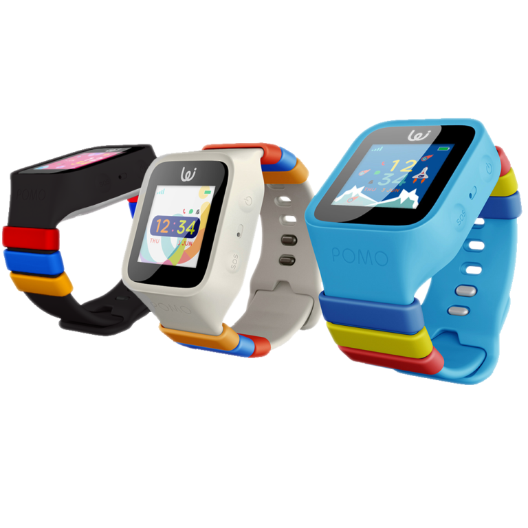pomo waffle blue smart watch