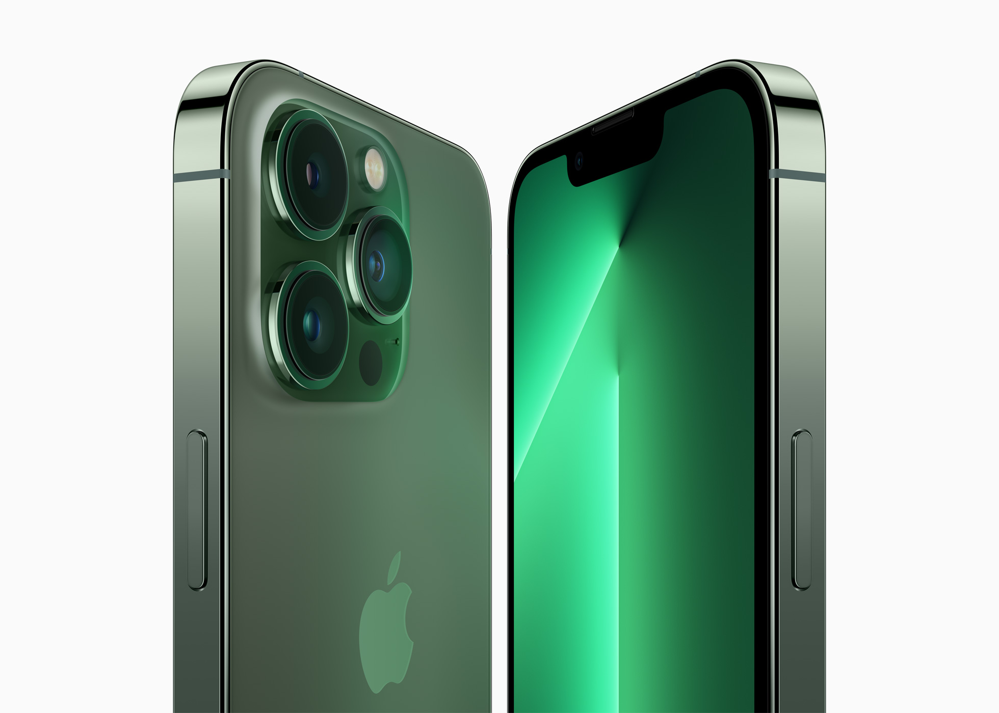 สีใหม่ iPhone 13 Pro สีเขียวอัลไพน์ และ iPhone 13 สีเขียว