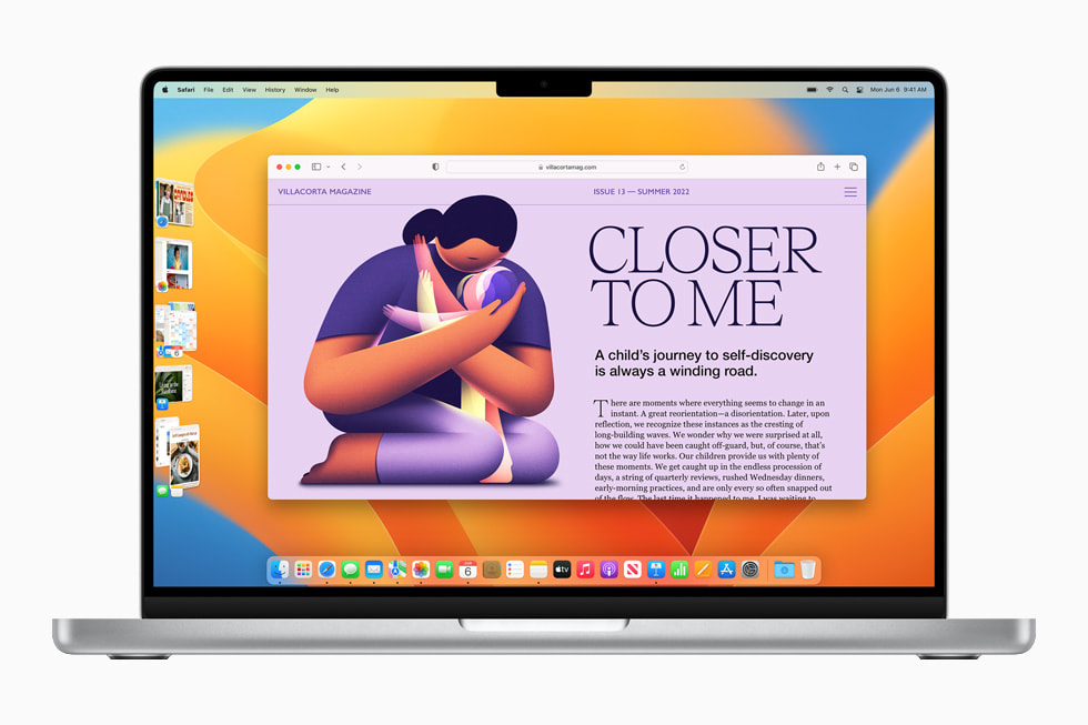 macOS Ventura เพิ่มเครื่องมือการทำงานที่ทรงพลัง และคุณสมบัติความต่อเนื่องใหม่ๆ ให้กับ Mac ซึ่งเป็นการยกระดับประสบการณ์การใช้งาน Mac ให้ดีขึ้นยิ่งกว่าครั้งไหนๆ