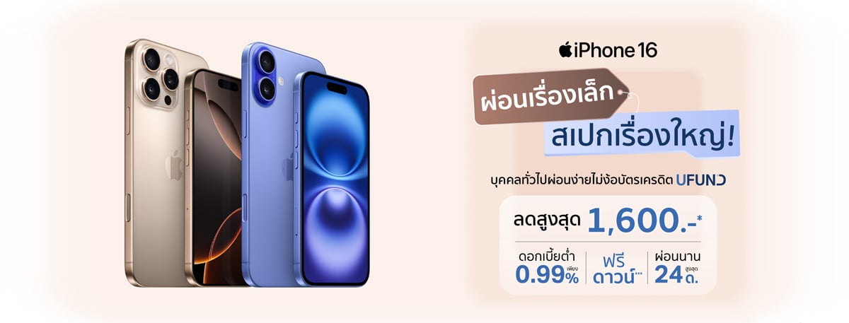 ผ่อน iPhone 15 Pro Max ไม่ใช้บัตรเครดิต