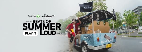 Beats of Summer Play It Loud! พก Marshall Middleton ลุยทั่วกรุงเปียกนี่มีมันส์!
