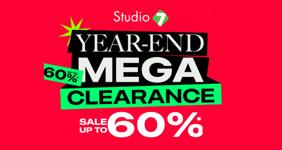 ลดแรงส่งท้ายปี! Studio7 Clearance Sale สินค้า Apple ลดสูงสุด 60%