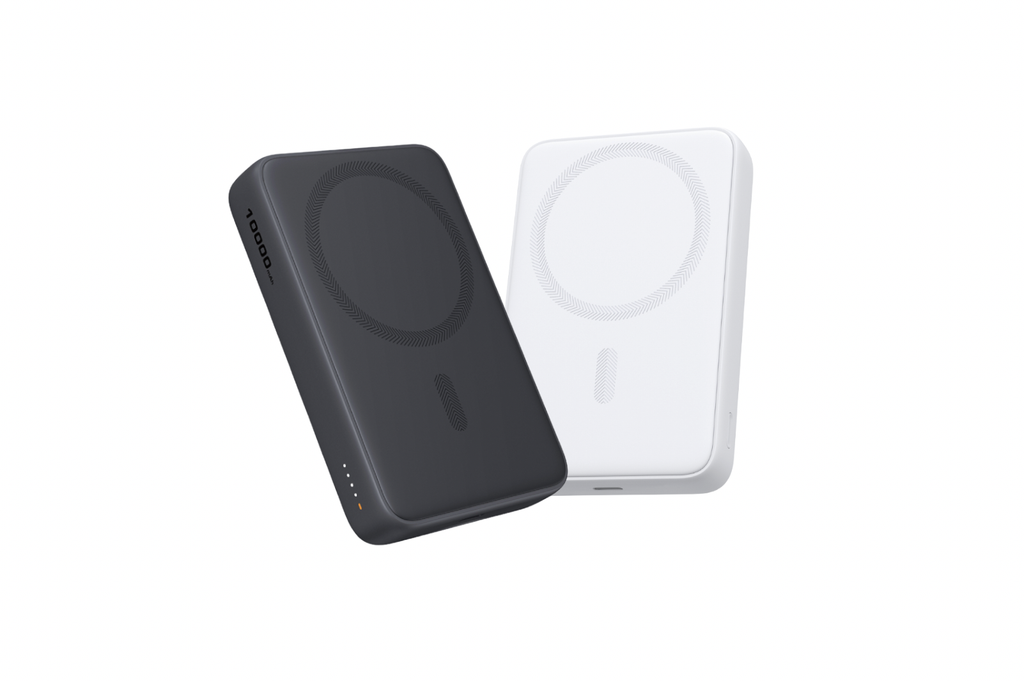AUKEY MagFusion Slim PB-MS04 Power Bank สำหรับ iPhone 10000mAh รองรับ MagSafe