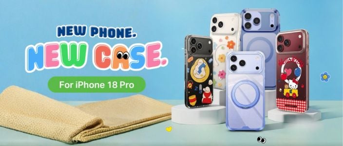 เคส iPhone 18 Pro 5 ดีไซน์จาก QPLUS FOX Mutural UNIQ และ Blue Box